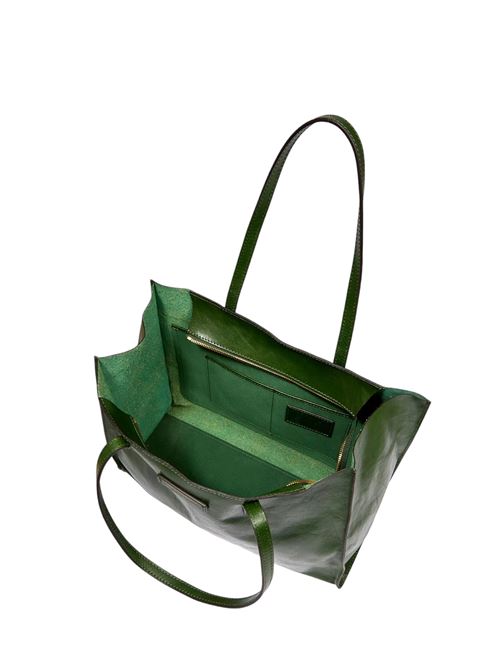 THE BRIDGE shopper Mirra verde THE BRIDGE | 04131404SMERALDO